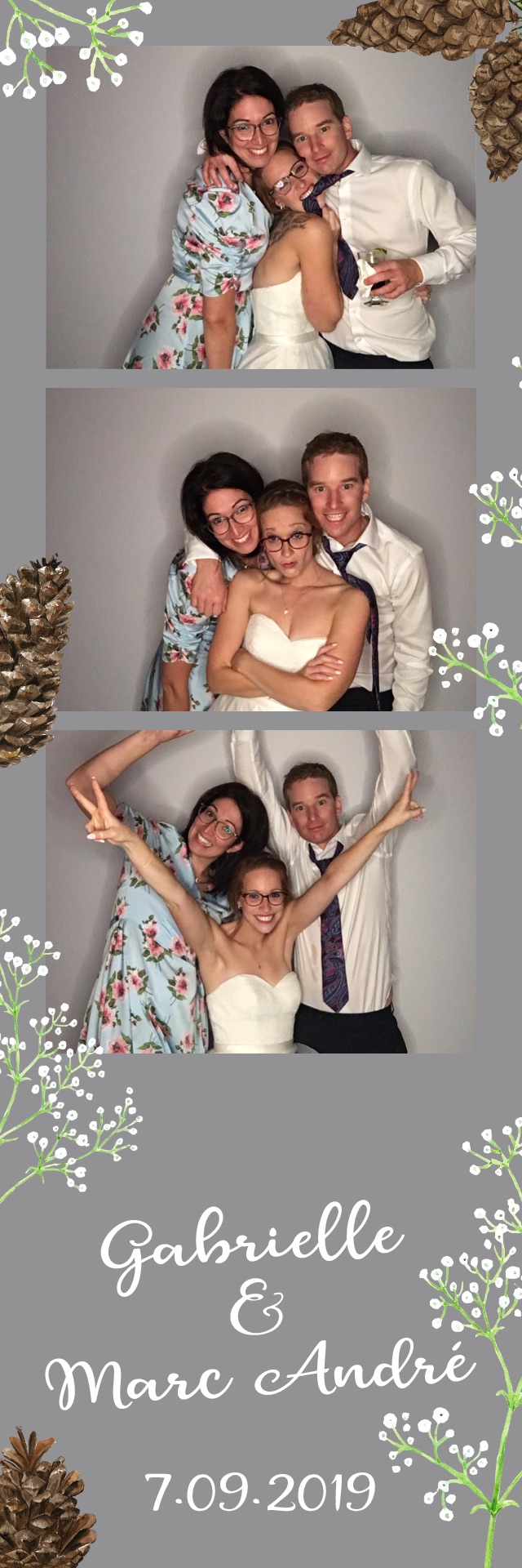 Mariage de Gabrielle et Marc-André | View more photos from the event at album.pbooth.red/u/Photobooth-RED/Mariage-de-Gabrielle-et-Marc-André